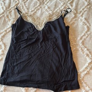 Black tank top from the limited